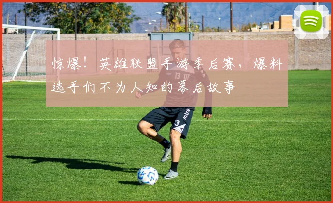 惊爆！英雄联盟手游季后赛，爆料选手们不为人知的幕后故事