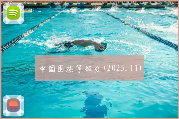 中国围棋等级分(2025.11)