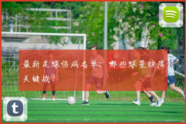 最新足球伤病名单：哪些球星缺席关键战？